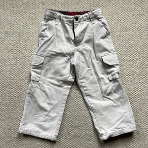 Baby gap fleece lined cargo pants
